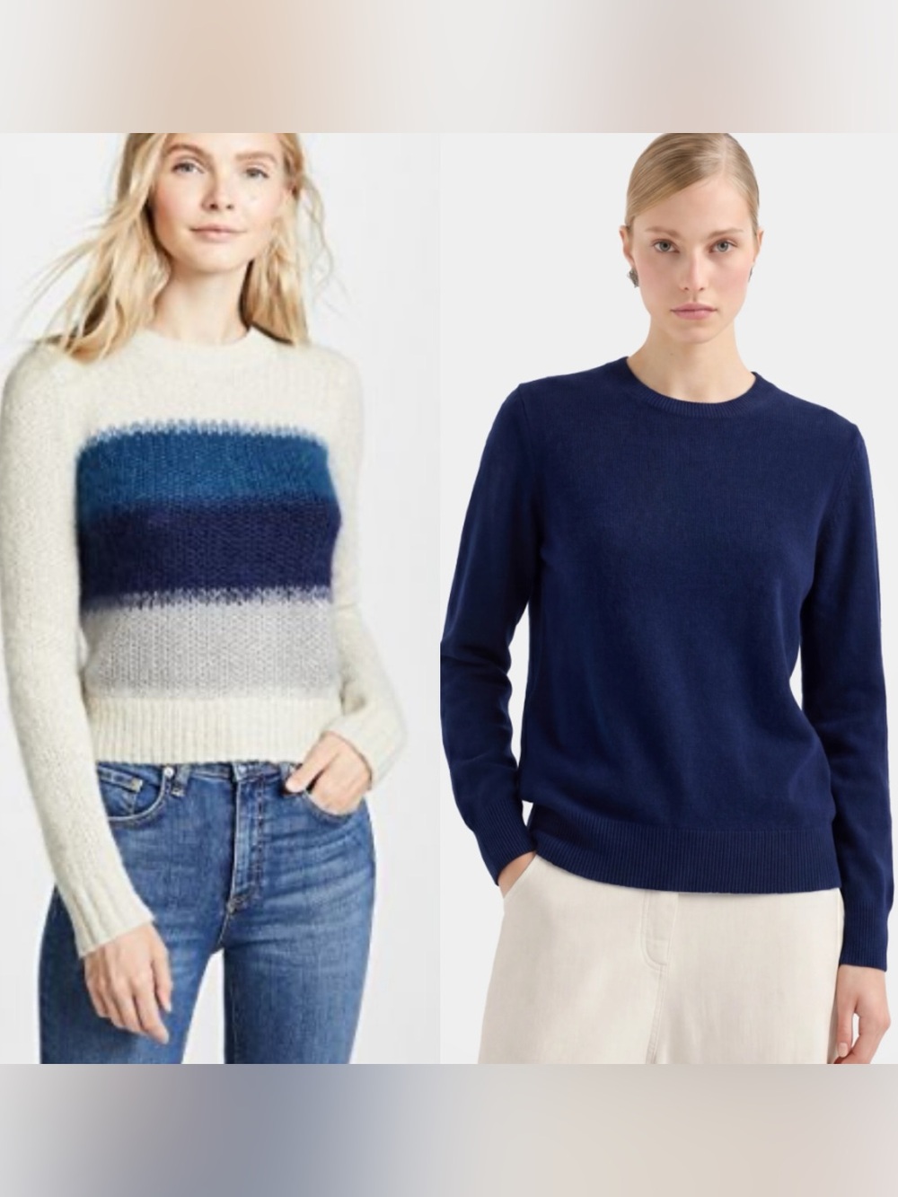 NWOT Rag & Bone  💯 Wool & Merino Blend Neckline Sweaters Size SP|XS